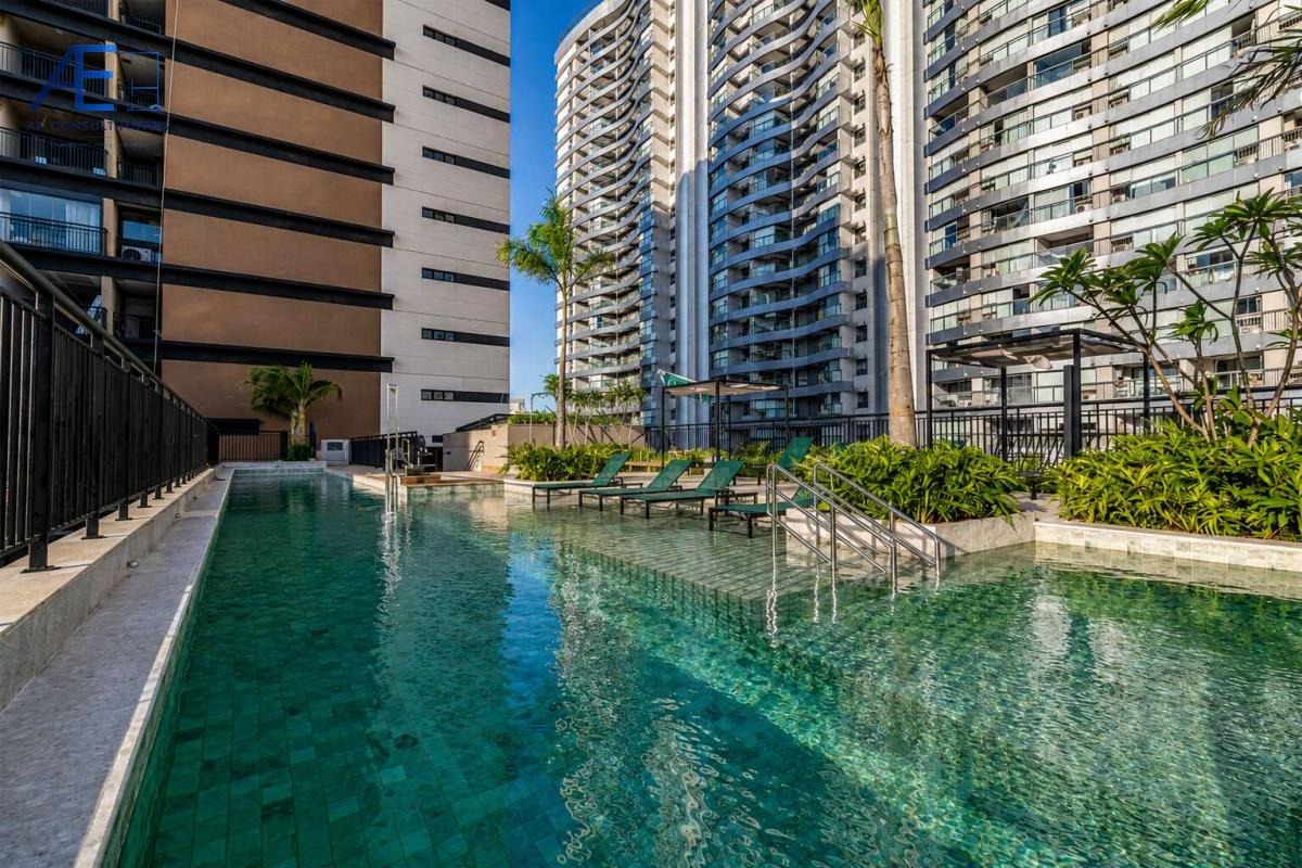 Apartamento à venda, no Brooklin Noventa Living - Residencial em São Paulo, Brooklin, com 2 quartos, 66.95m² - Æ Consultimóveis - Empresa avaliada 5 * no Google