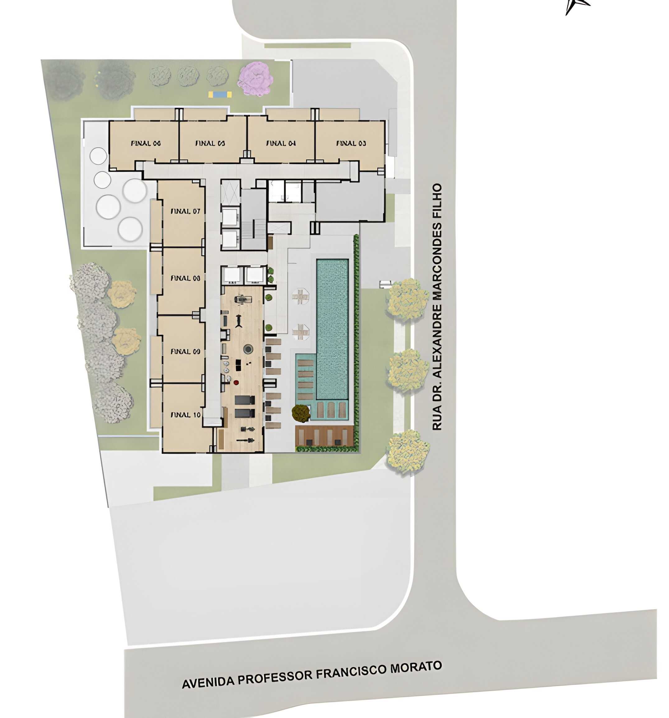 Planta - Apartamentos com 2 dorms. pronto para morar na Av. Francisco Morato, Butantã, Próximo ao Metrô São Paulo Morumbi - Æ Consultimóveis - Inovando na busca do imóvel ideal